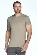 Men's Madison Modal V-Pocket Crew With Shoulder Seam - view 3