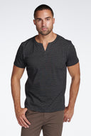 Men's Cross V-Neck Stripe Tee - view 21