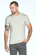 Men's Madison Modal V-Pocket Crew With Shoulder Seam - view 10