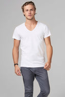 Men's Heavy Cotton V-Neck Tee - view 2