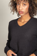 Danielle Soft Knit V-Neck Sweater - view 7