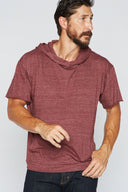 Men's Jersey Tee Kangaroo Pocket Hoodie - view 9