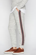 Men's Soft Knit Melange Stripe Side Pant - view 5