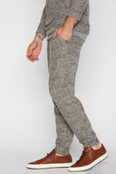 Men's Melange Knit Cinched Bottom Pant - view 9