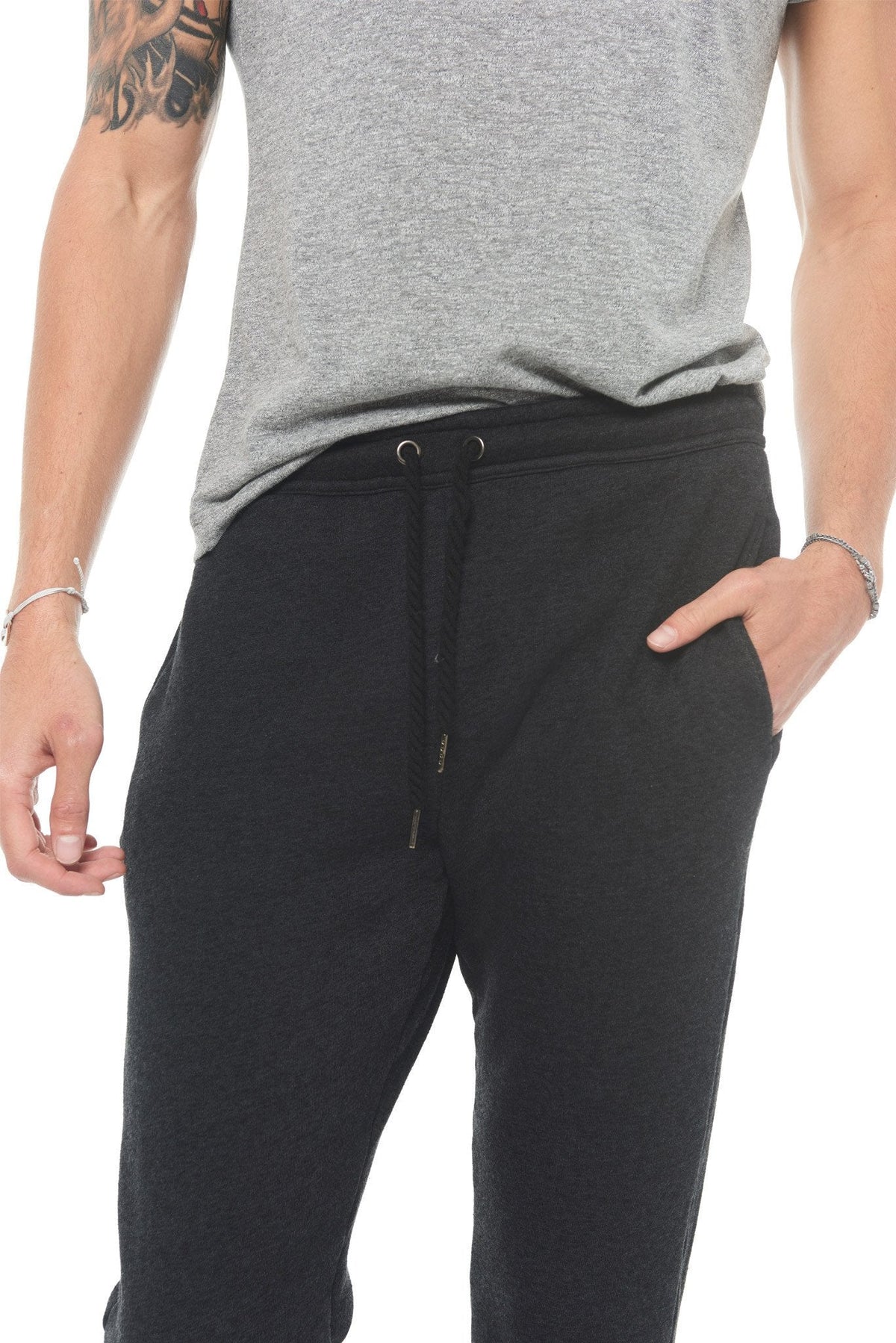 Best men's sweatpants — Mika Jaymes French Terry Sweatpant in black