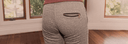 Back Zip Sweatpants