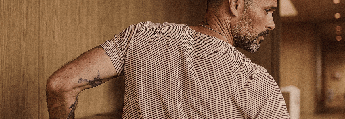 Thin Rust Stripe
