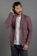 Men's Soft Knit Melange Cardigan Sweater — Mika Jaymes