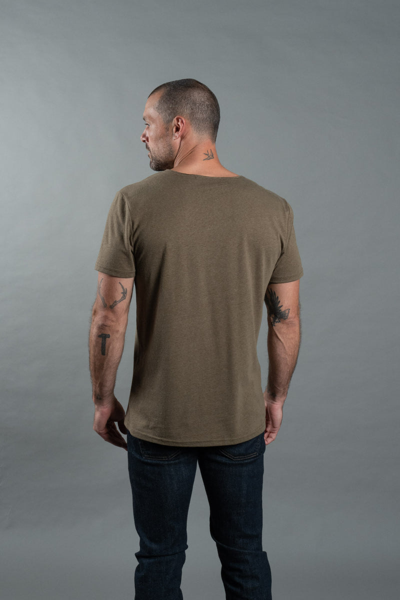 Men's Jersey Crew Neck Pocket Sailor Tee