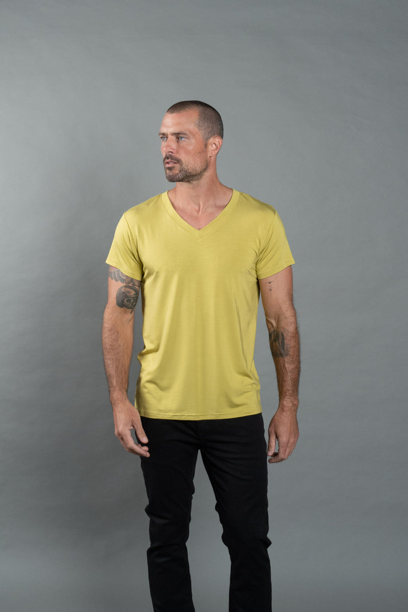 Men's Modal Classic V-Neck Tee