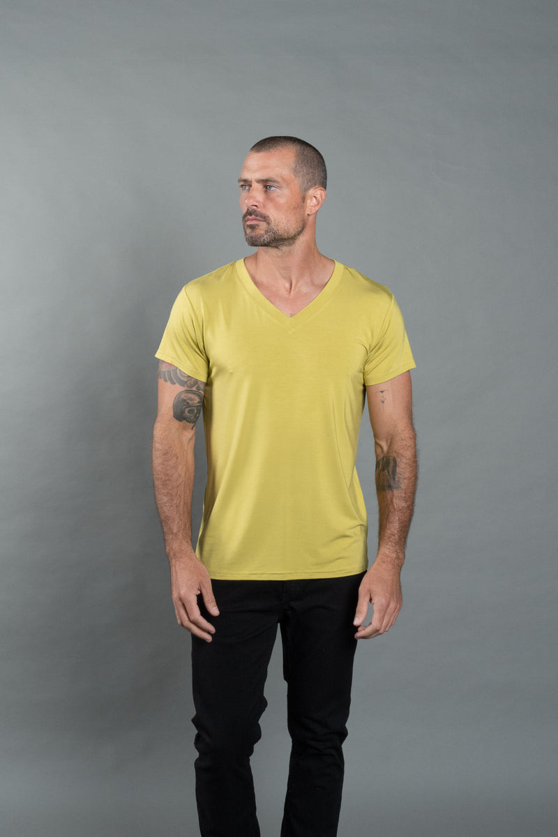 Men's Modal Classic V-Neck Tee