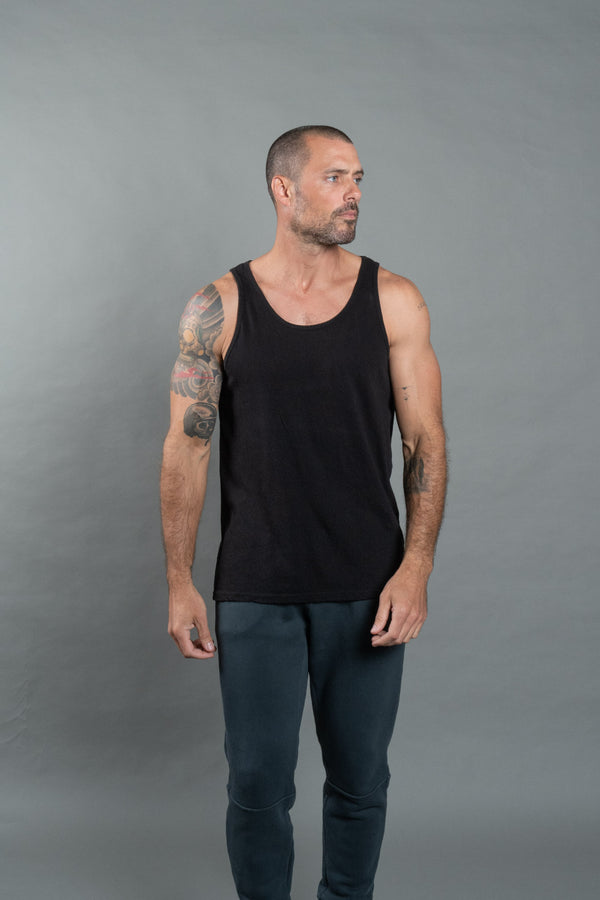 Men's Cotton Linen Tank