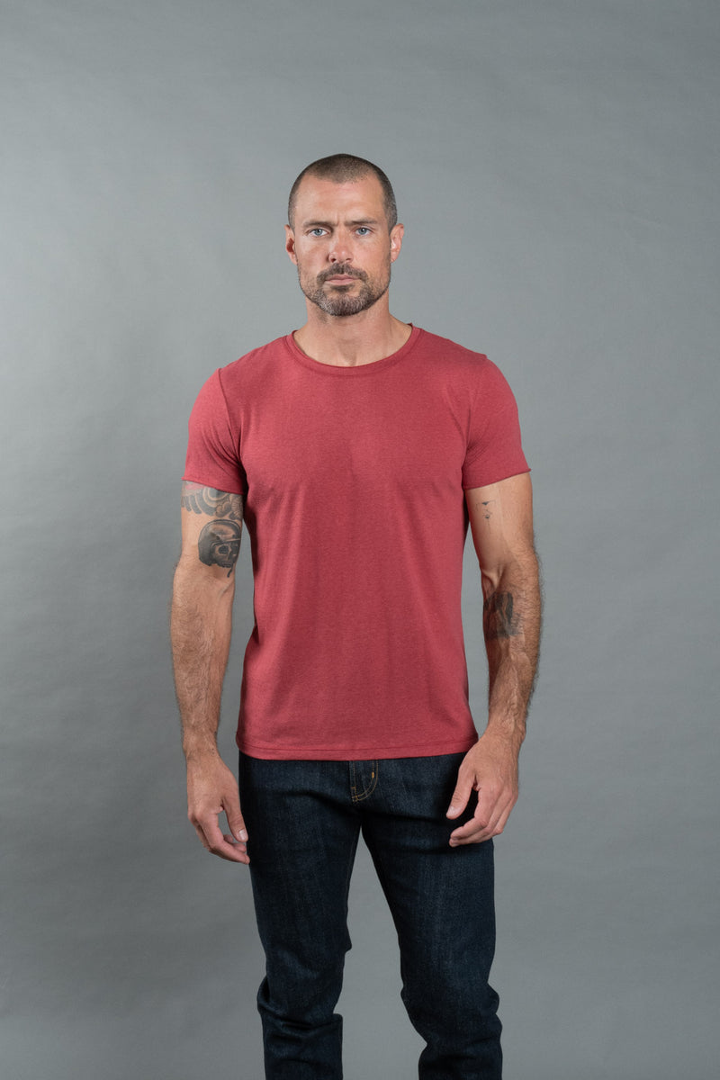 Men's Brolin Raw Neck Crew Tee