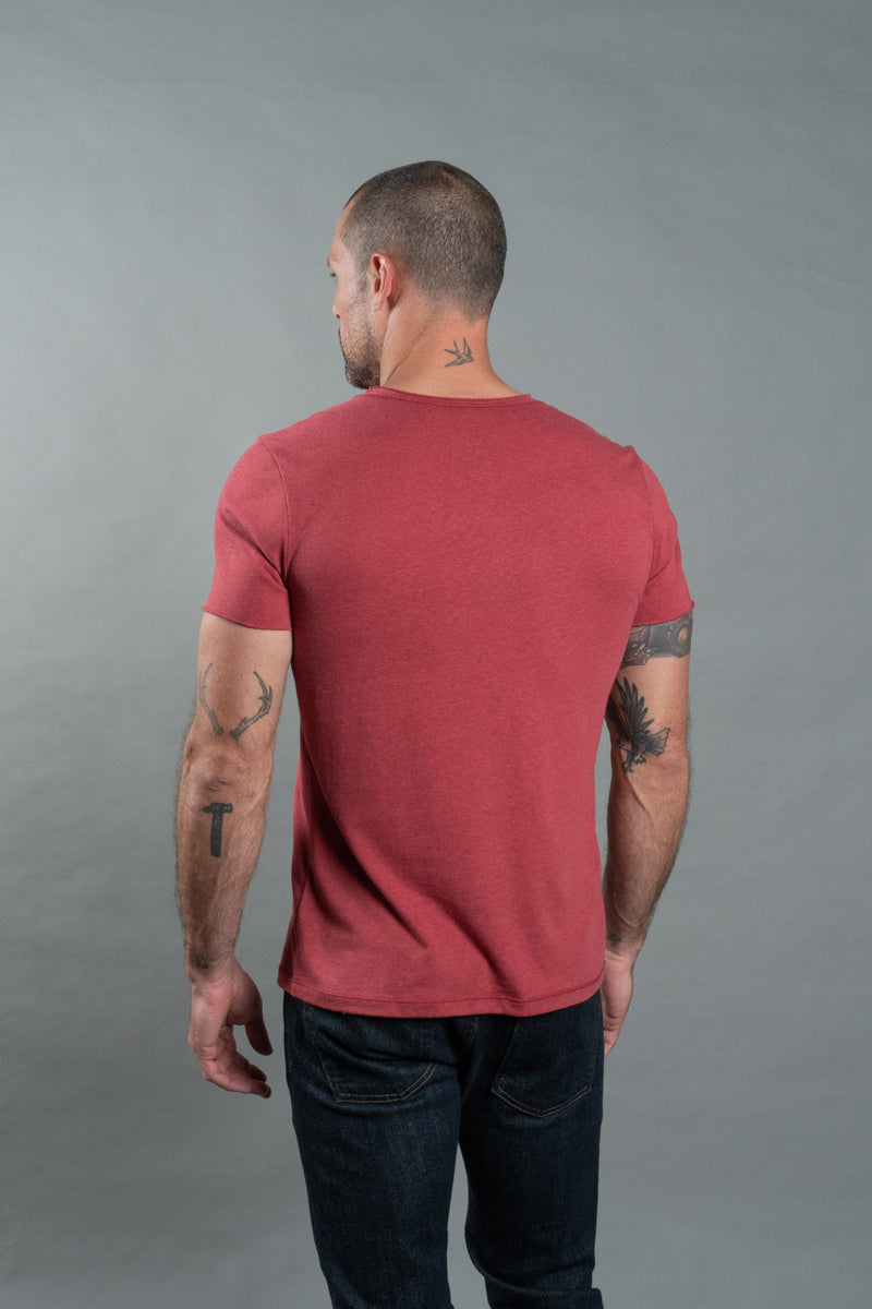 Men's Brolin Raw Neck Crew Tee