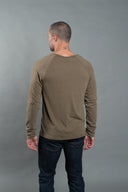 Men's Cameron Tri-Blend Long Sleeve Tee — Mika Jaymes (view 14)