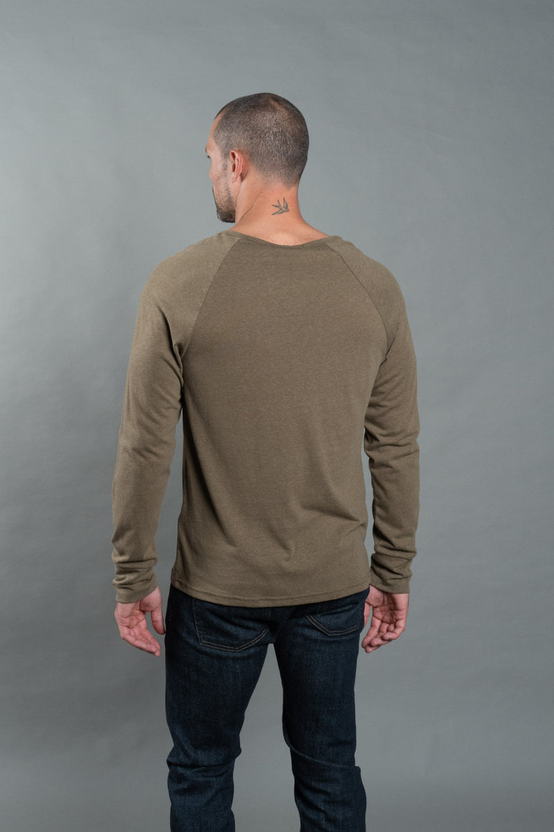 Men's Cameron Tri-Blend Long Sleeve Tee