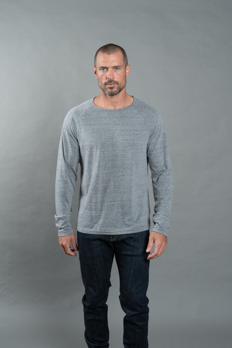 Men's Cameron Tri-Blend Long Sleeve Tee