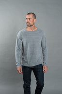 Men's Cameron Tri-Blend Long Sleeve Tee — Mika Jaymes (view 7)