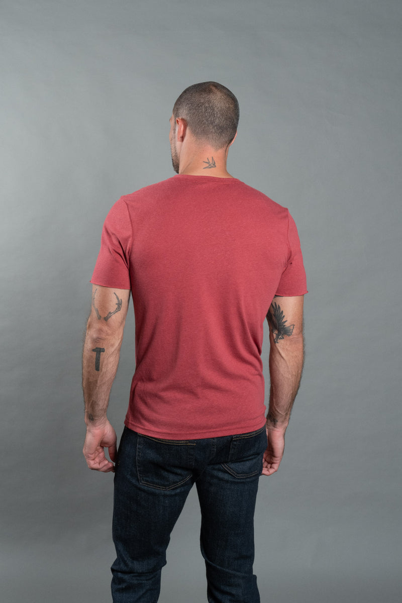 Men's Princeton Wide Pocket V-Neck Tee