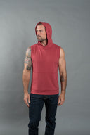 Men's Sleeveless Tri-Blend Hoodie — Mika Jaymes (view 17)