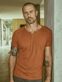 Men's Henley Short Sleeve