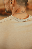 Men's Jersey Raw Neck Curved Pocket Tee - view 28