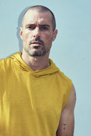 Men's Sleeveless Tri-Blend Hoodie