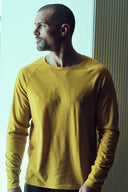 Men's Cameron Tri-Blend Long Sleeve Tee — Mika Jaymes (view 17)