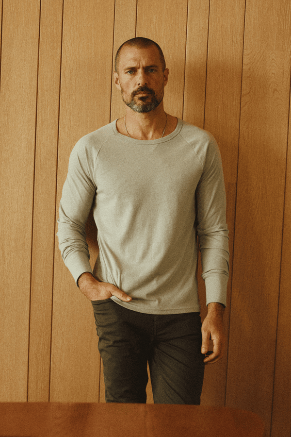 Men's Cameron Tri-Blend Long Sleeve Tee