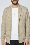 Men's Soft Knit Melange Cardigan Sweater - view 13