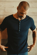 Men's Henley Short Sleeve — Mika Jaymes (view 4)
