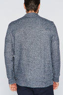 Men's Soft Knit Melange Cardigan Sweater - view 5