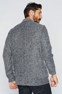 Men's Soft Knit Melange Cardigan Sweater - view 8