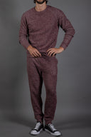 Men's Soft Knit Melange Stripe Side Pant - view 12