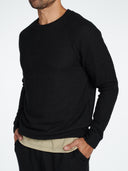 Men's Soft Knit Melange Pullover Sweater - view 19