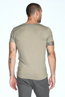 Men's Madison Modal V-Pocket Crew With Shoulder Seam - view 5