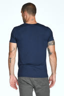 Men's Madison Modal V-Pocket Crew With Shoulder Seam - view 14
