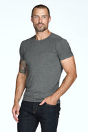 Men's Madison Modal V-Pocket Crew With Shoulder Seam - view 19