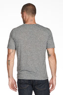 Men's Princeton Wide Pocket V-Neck Stripe Tee - view 5