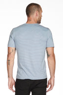 Men's Princeton Wide Pocket V-Neck Stripe Tee - view 20