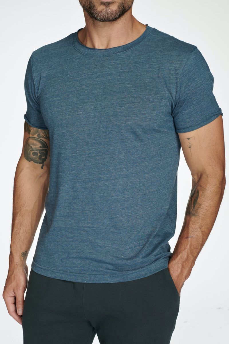 Men's Brolin Raw Neck Crew Tee