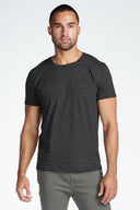 Men's Crew Neck Stripe Tee - view 7