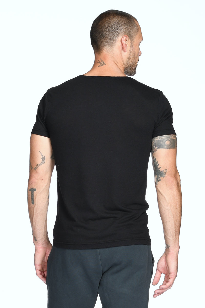 Men's Jersey Crew Neck Pocket Sailor Tee