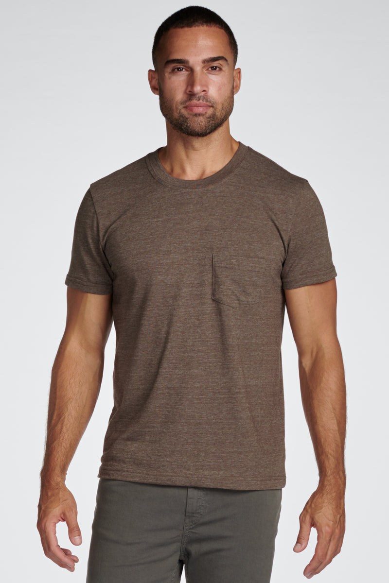 Men's Tri-Blend V-Pocket Tee