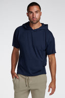 Men's Jersey Tee Kangaroo Pocket Hoodie - view 25