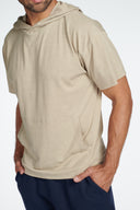 Men's Jersey Tee Kangaroo Pocket Hoodie - view 26