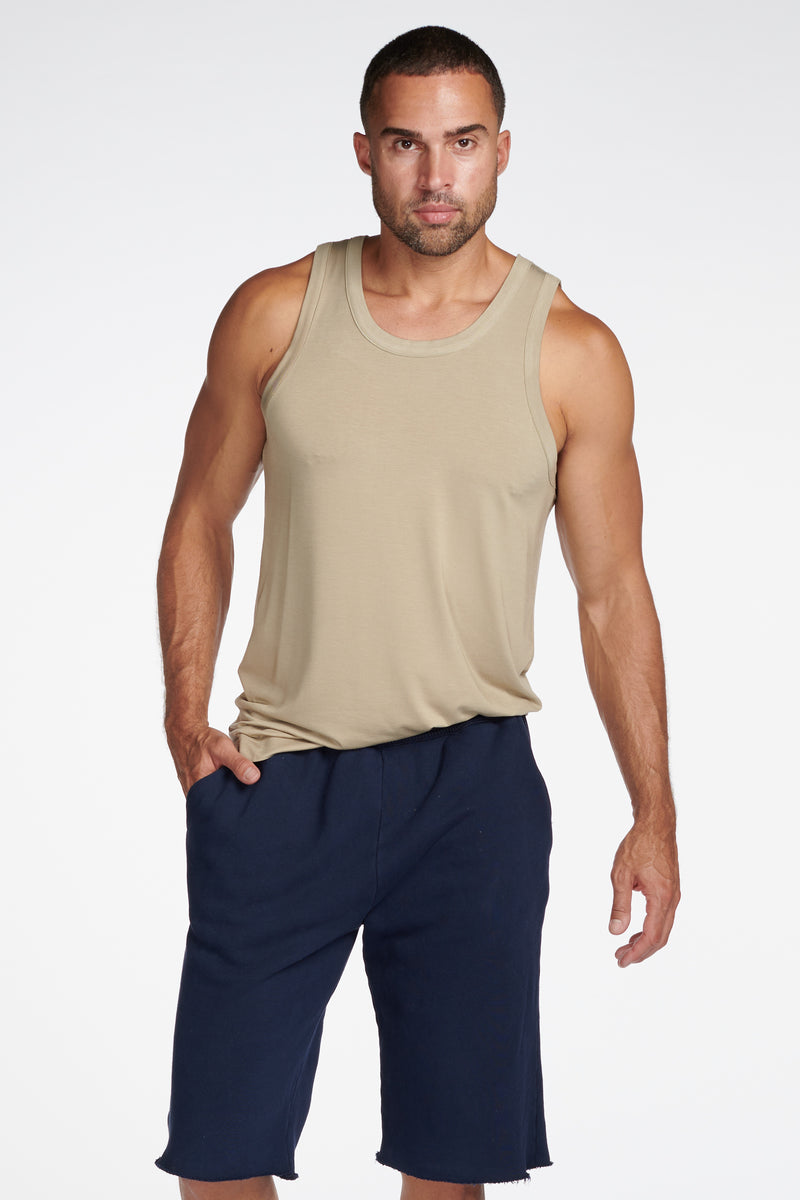 Men's Modal Hi-Lo Tank