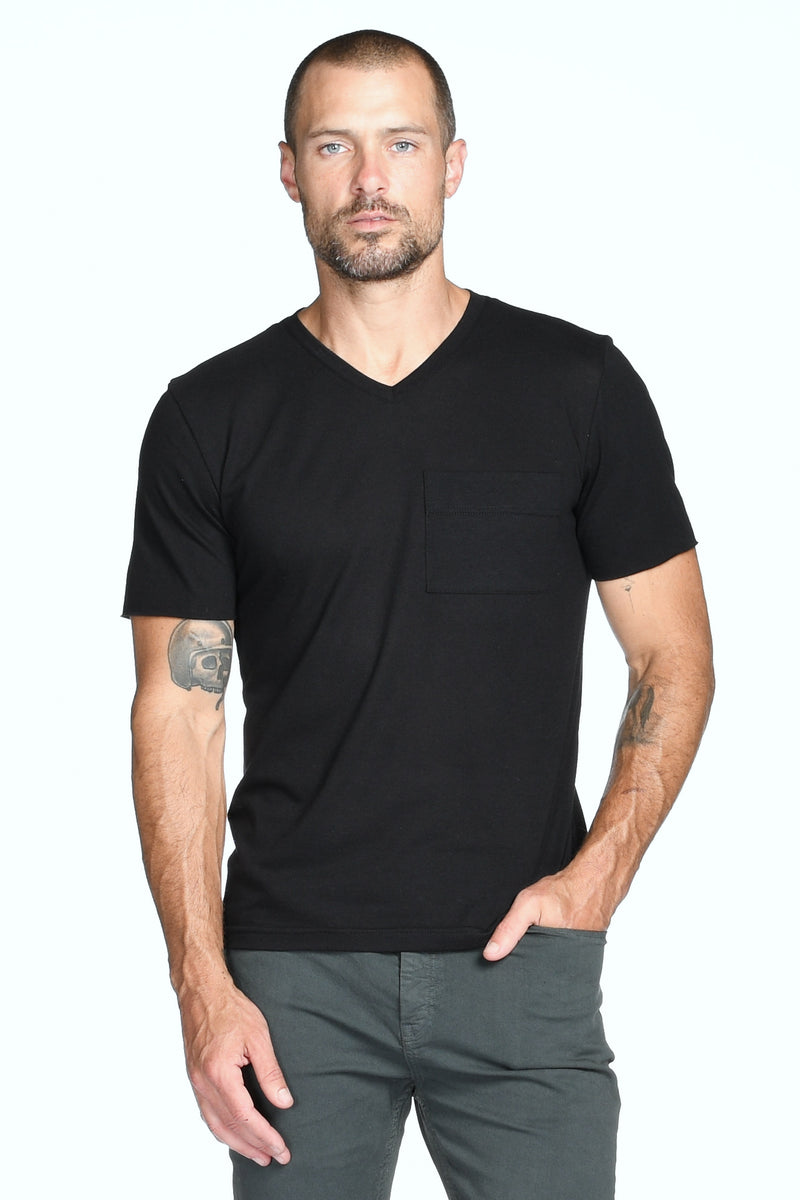 Men's Princeton Wide Pocket V-Neck Tee