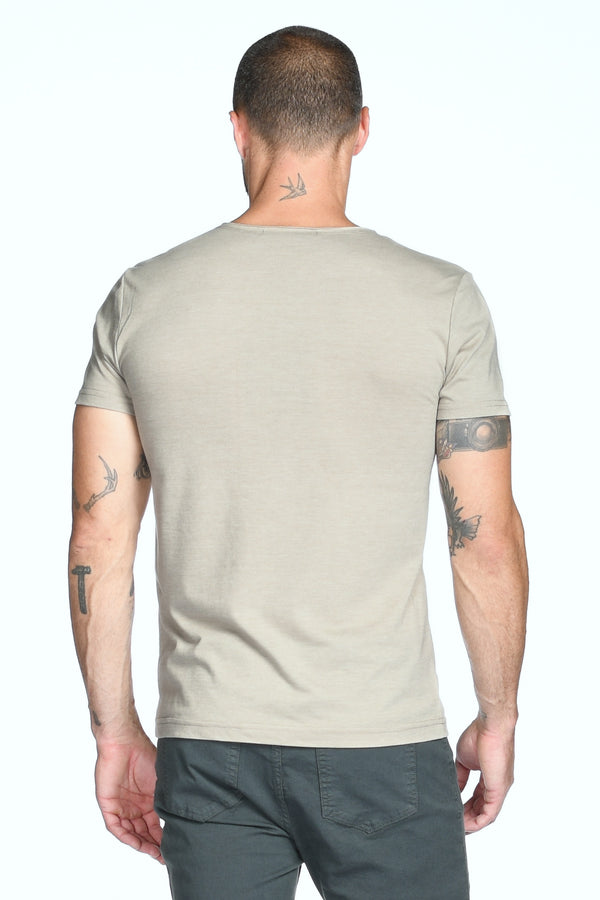 Men's Jersey Crew Neck Pocket Sailor Tee