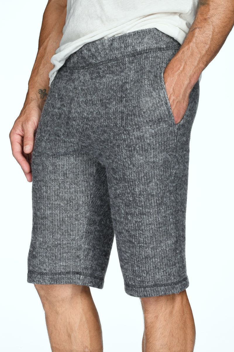 Men's Soft Knit Melange Shorts